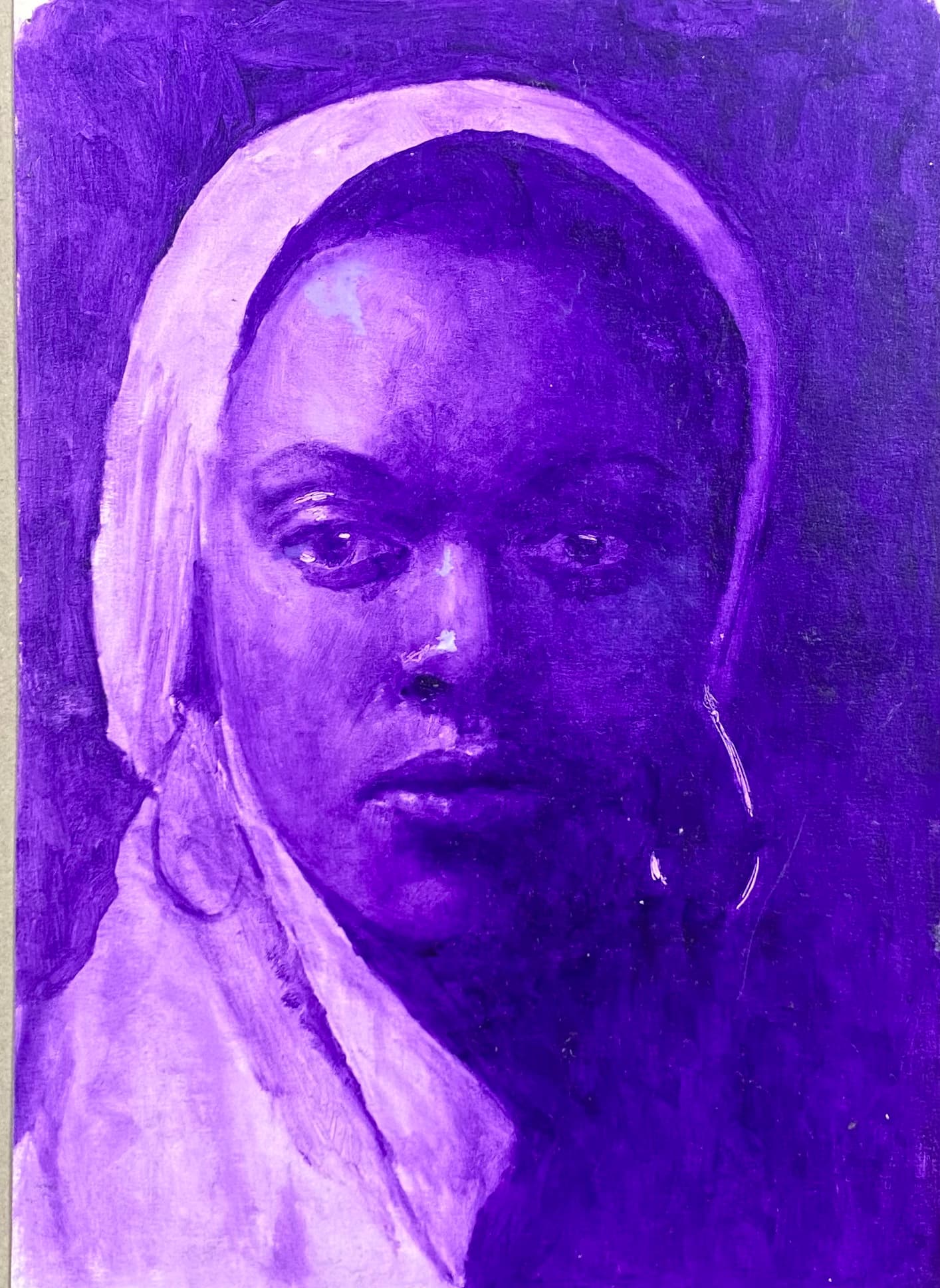 Óleo monocromático