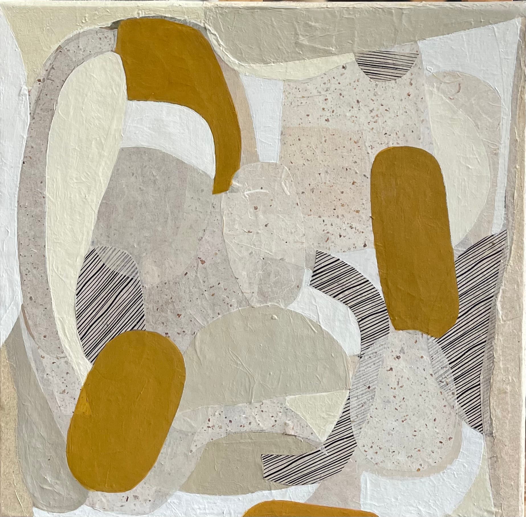 Collage con Amarillo I