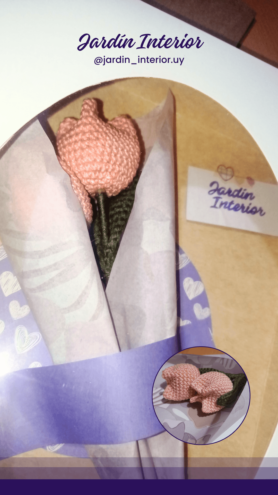 Ramo de tres tulipanes