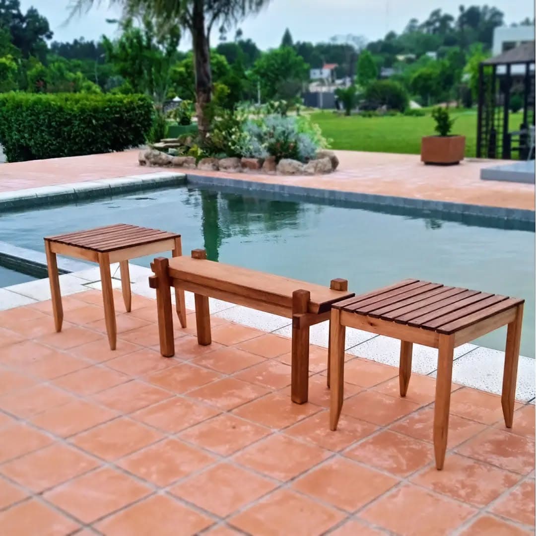 ⛩️ Juego de tres piezas estilo japonés