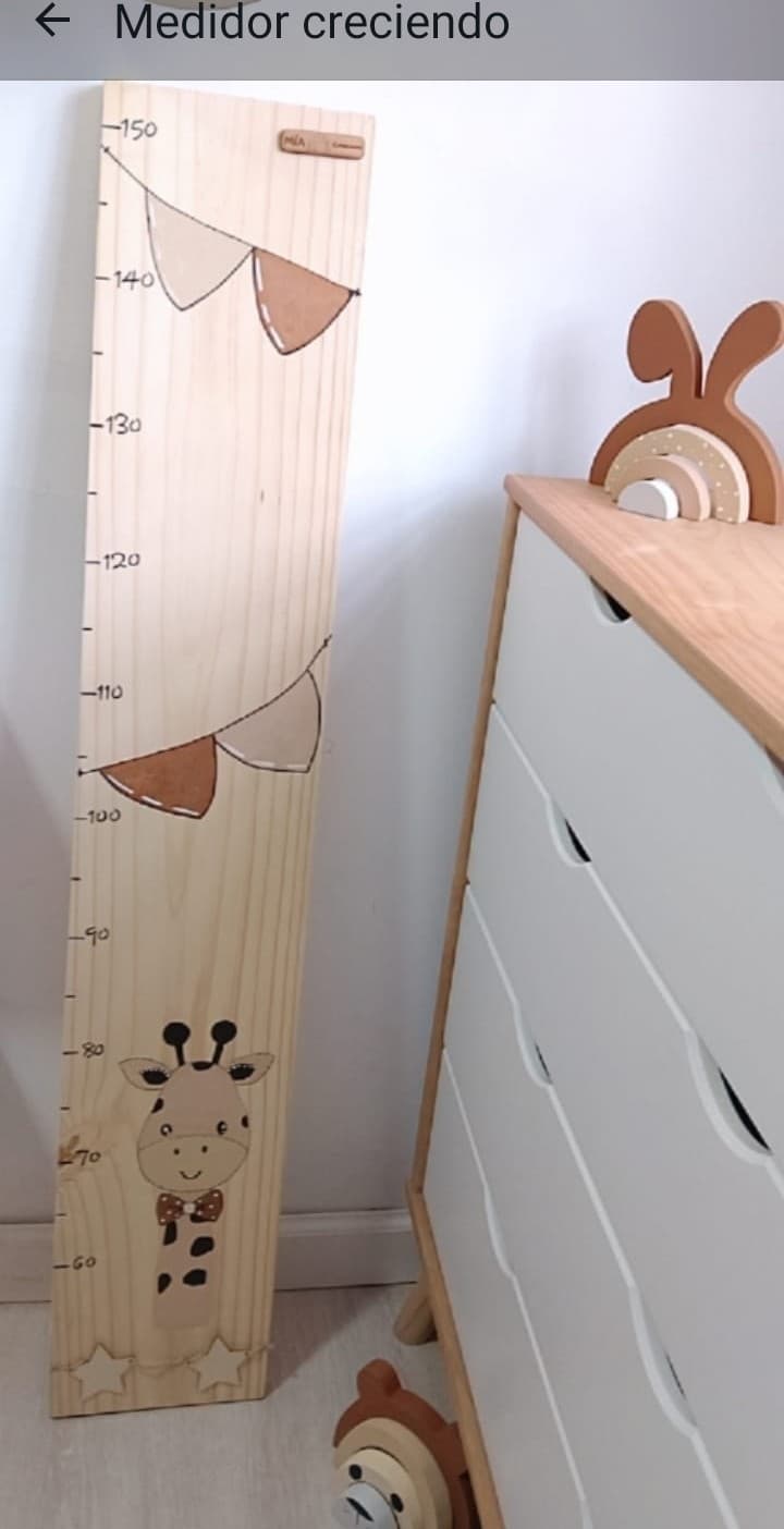 Medidor de altura infantil