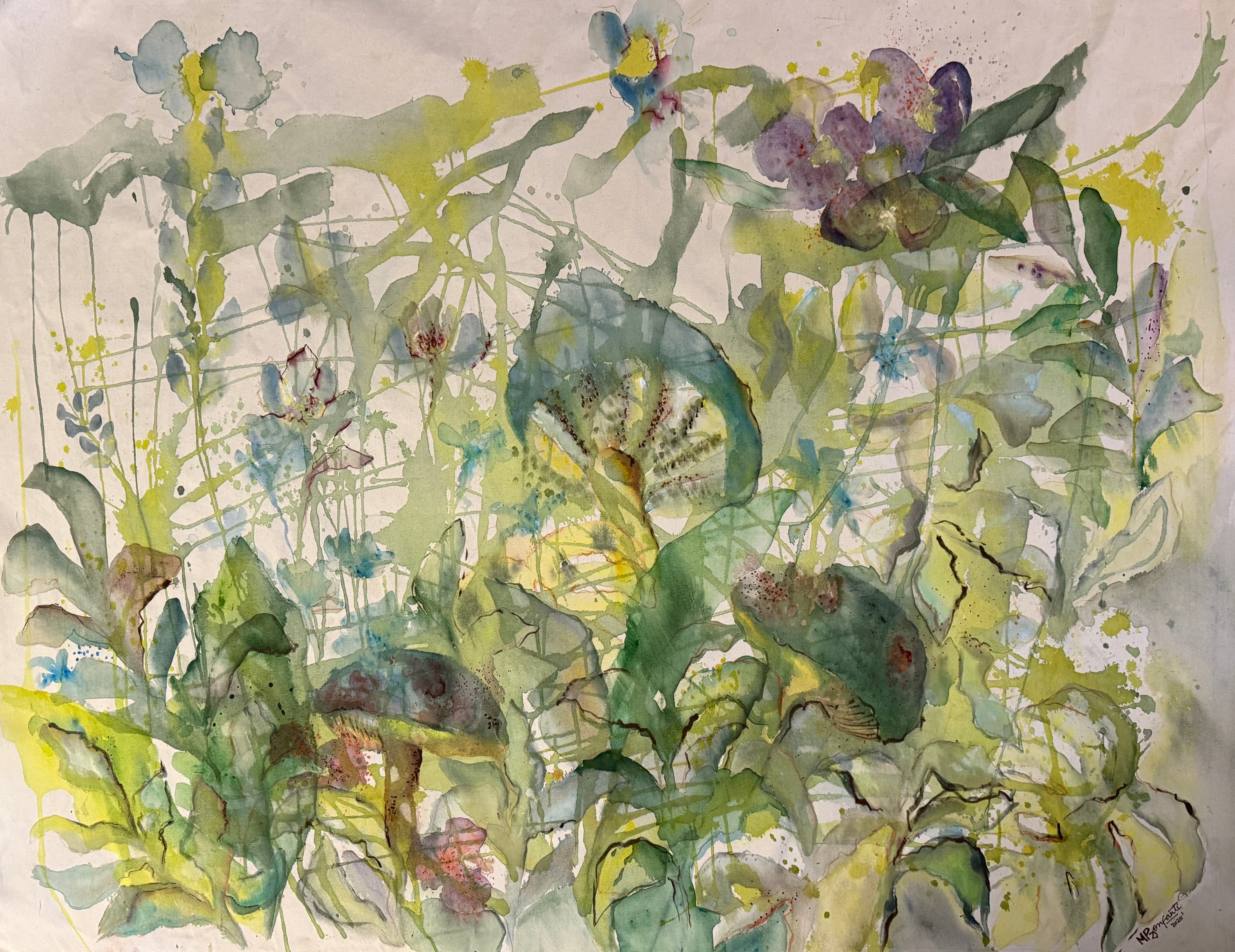 Mediodia en el jardin