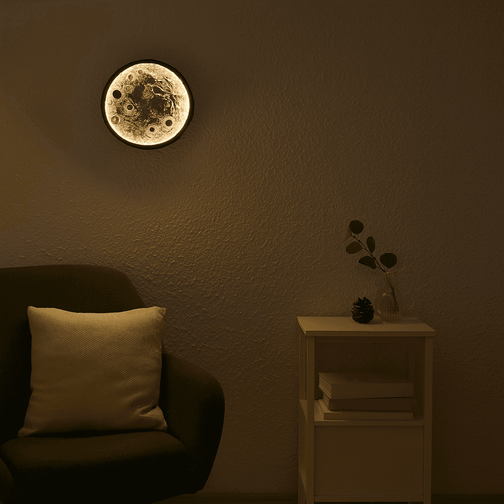 Lámpara Decorativa Luna LED de 30 cm