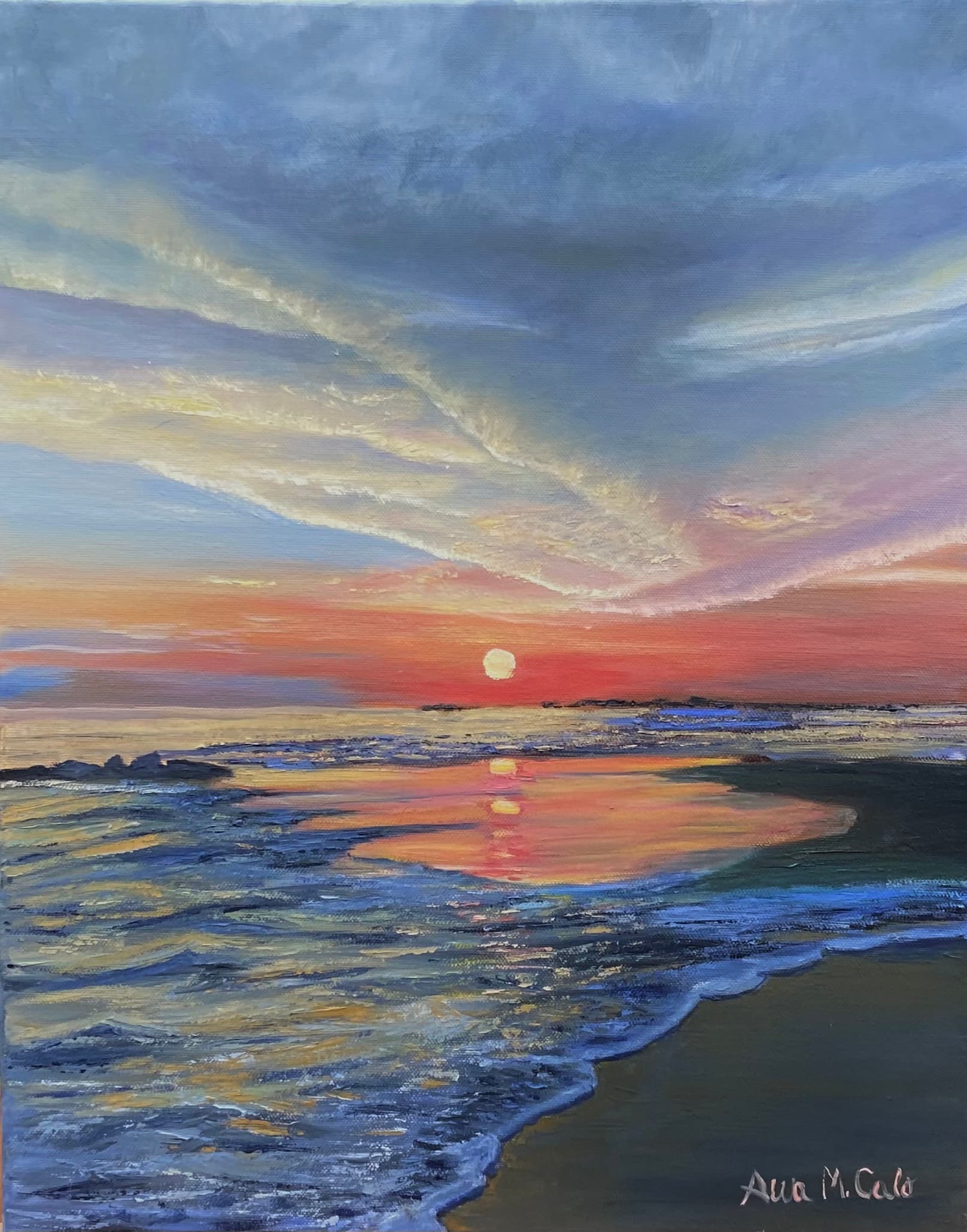 Atardecer en los corralitos