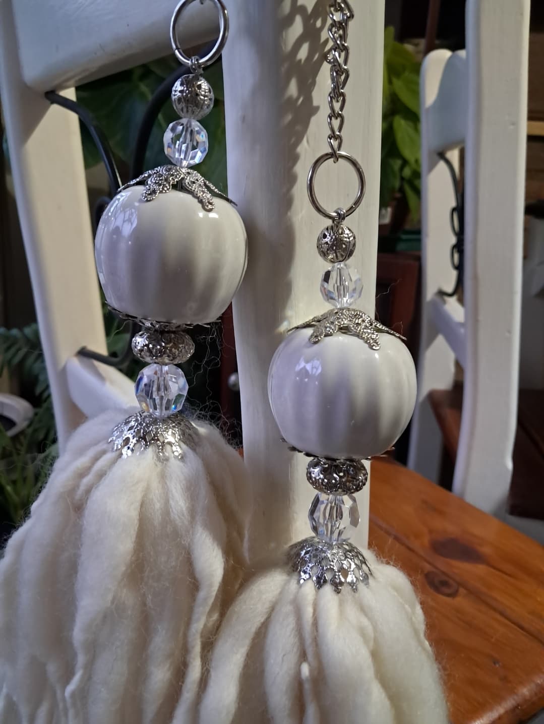 Borlas en Cerámica XL set de 2