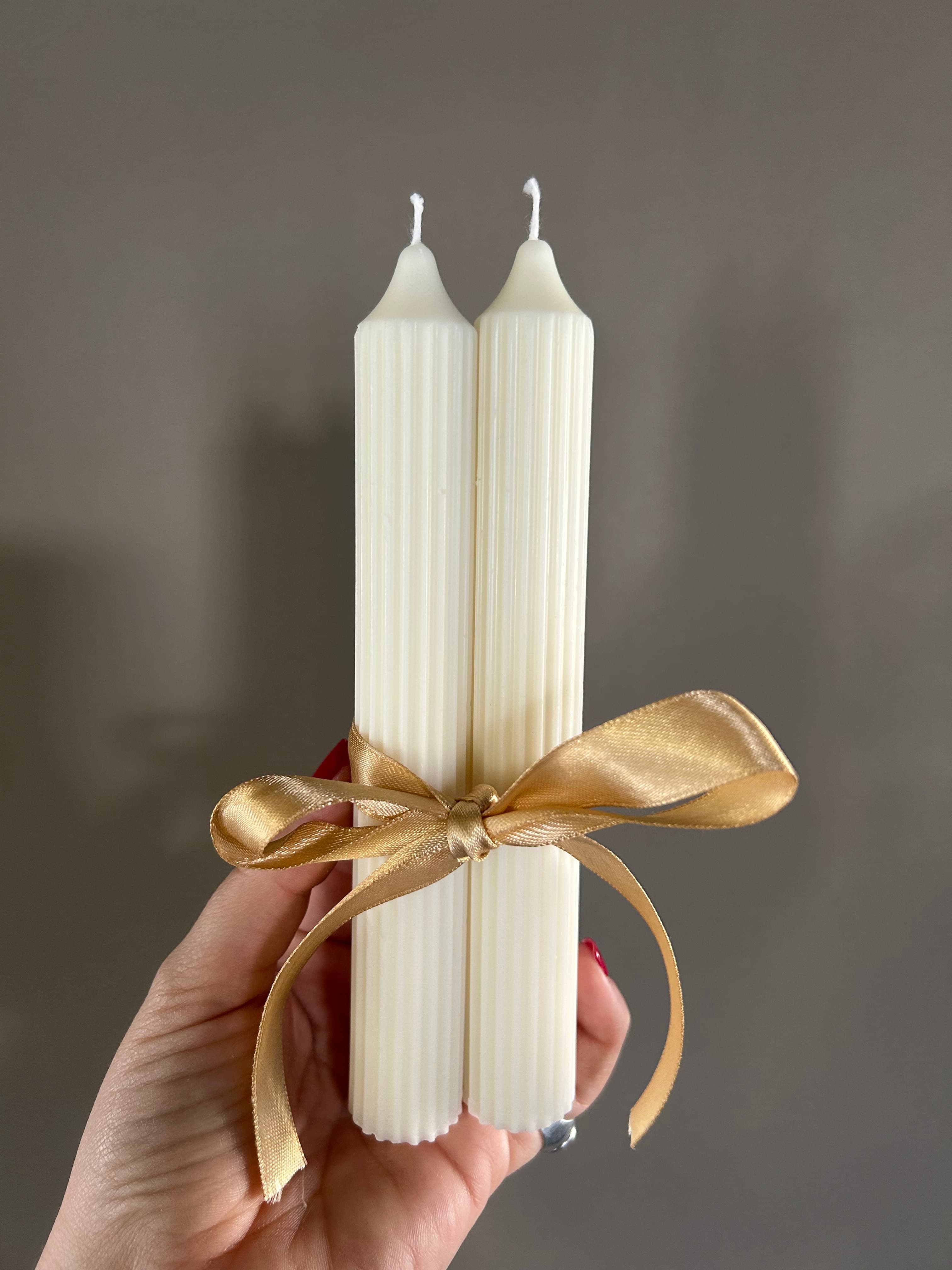 Velas para candelabros
