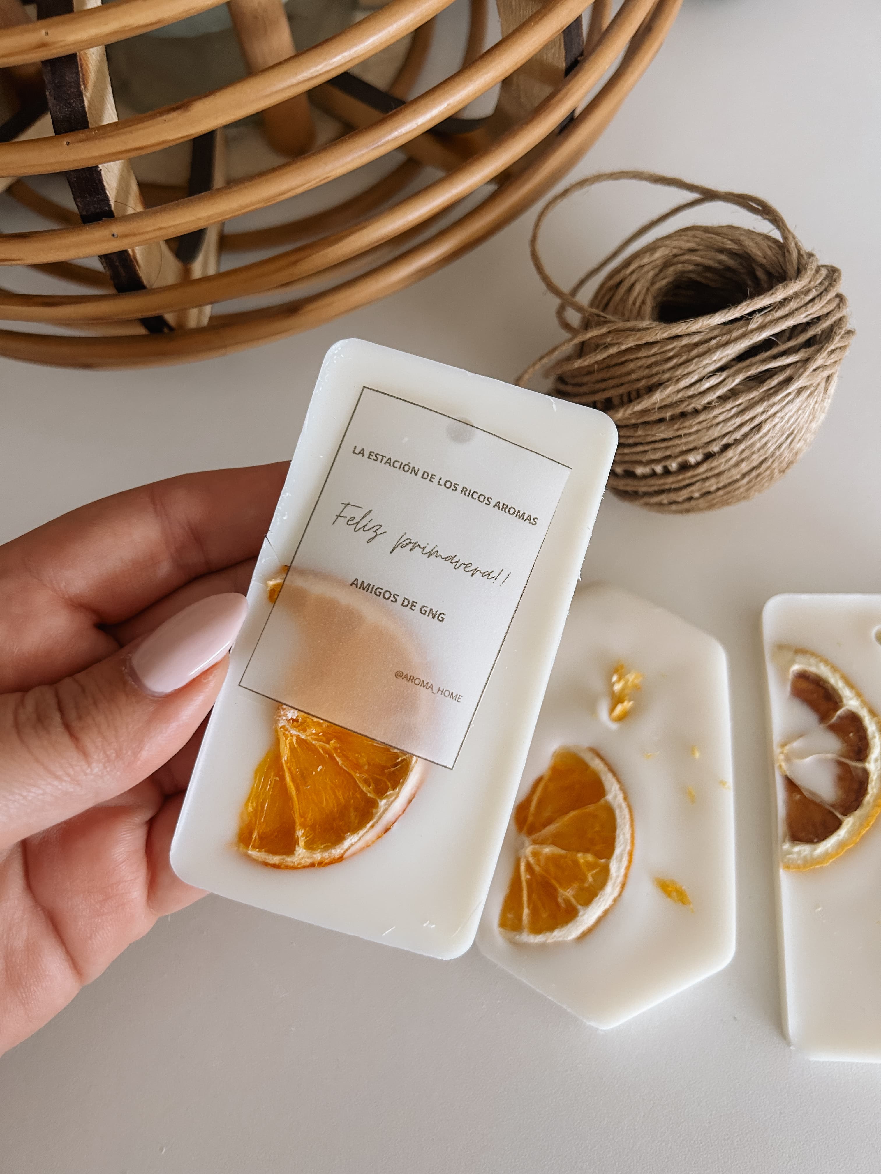 Aromatizador en cera de soja