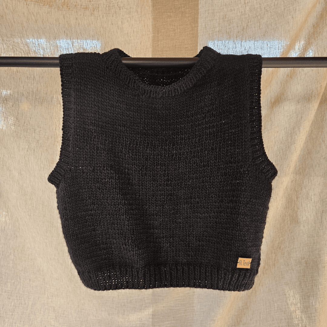 Tejido: Chaleco Nudo