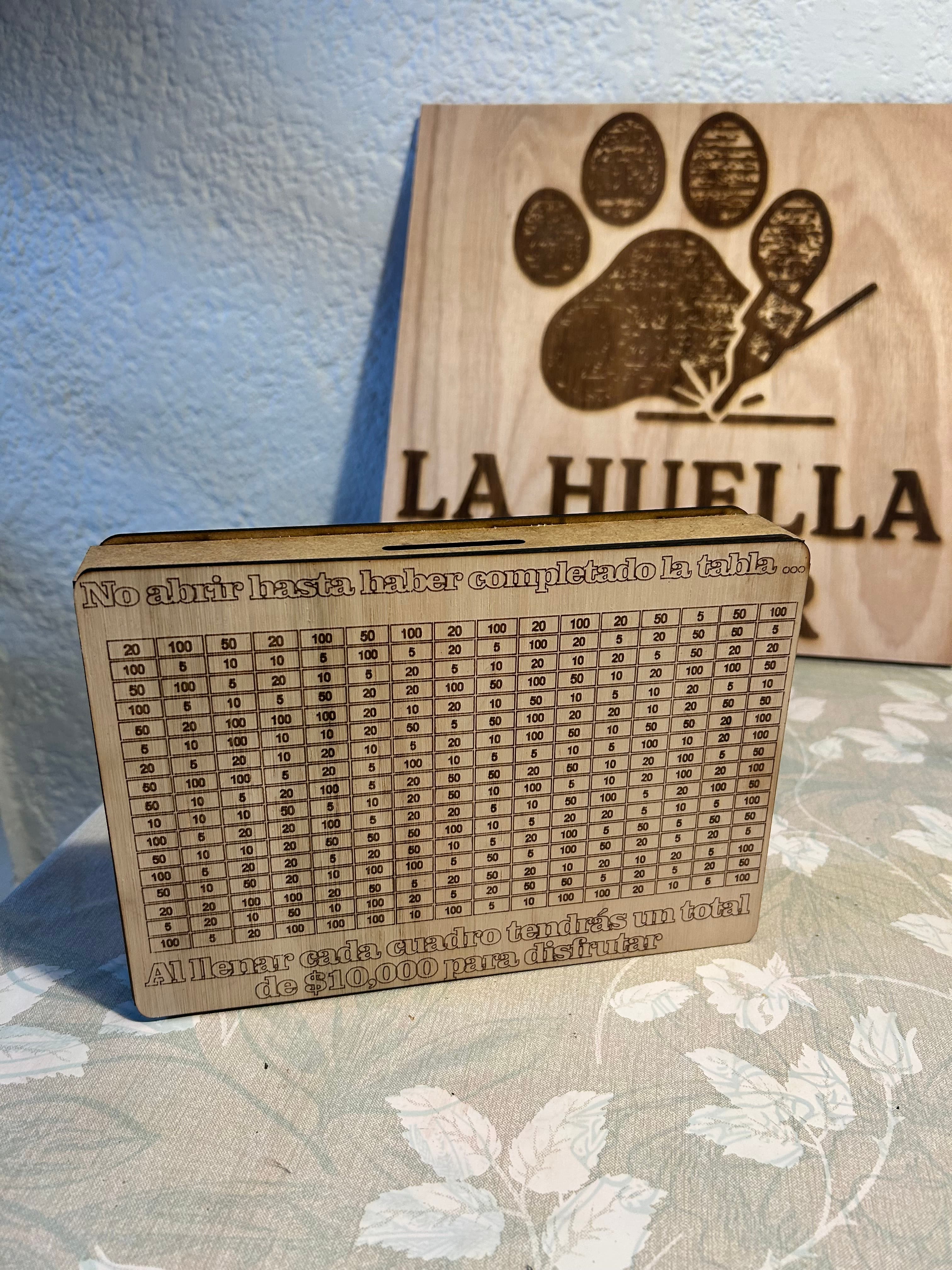 Alcancía objetivo 10,000 Pesos