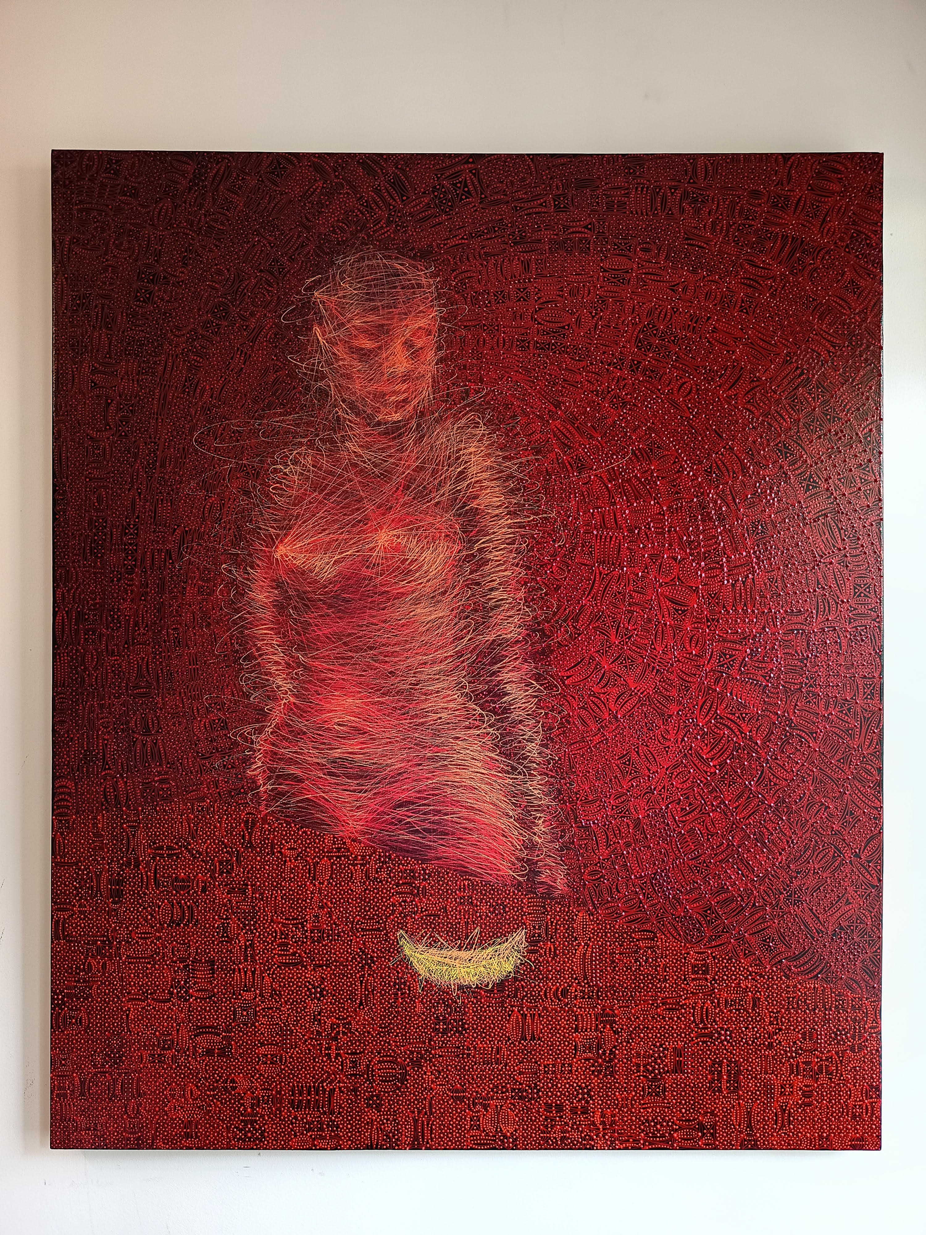 Obra original acrílico sobre lienzo 100x120 cm