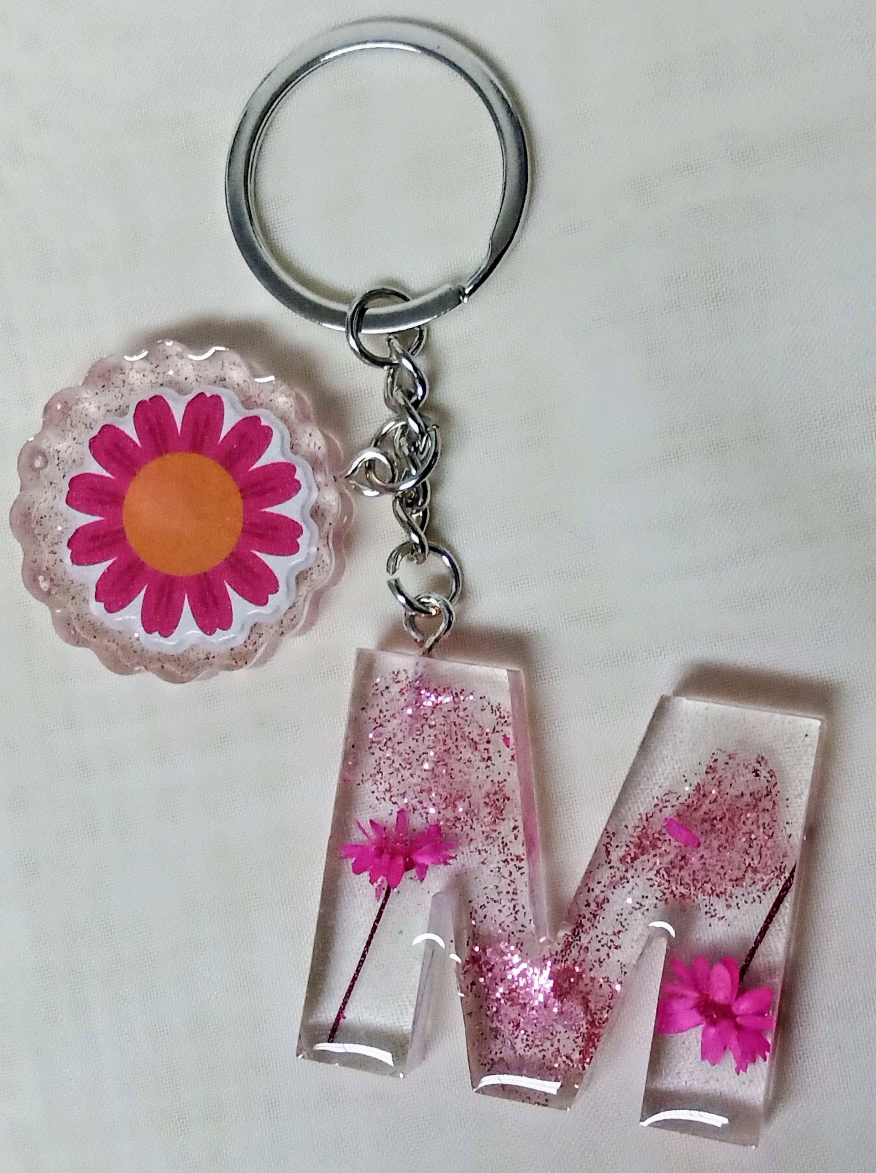 Llaveros de letras y de diseo