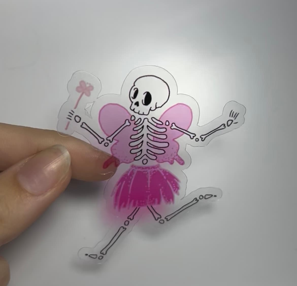 Stickers sumergbiles transparentes