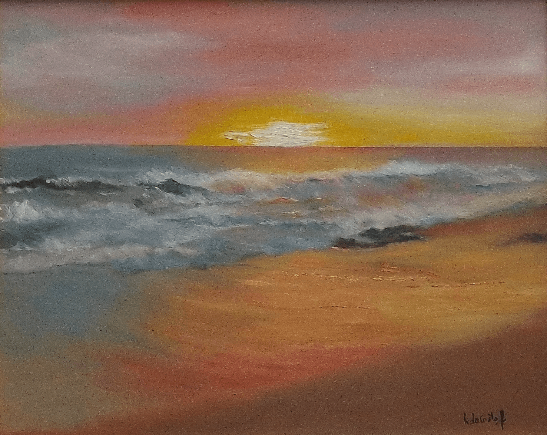 Atardecer en Playa Hermosa