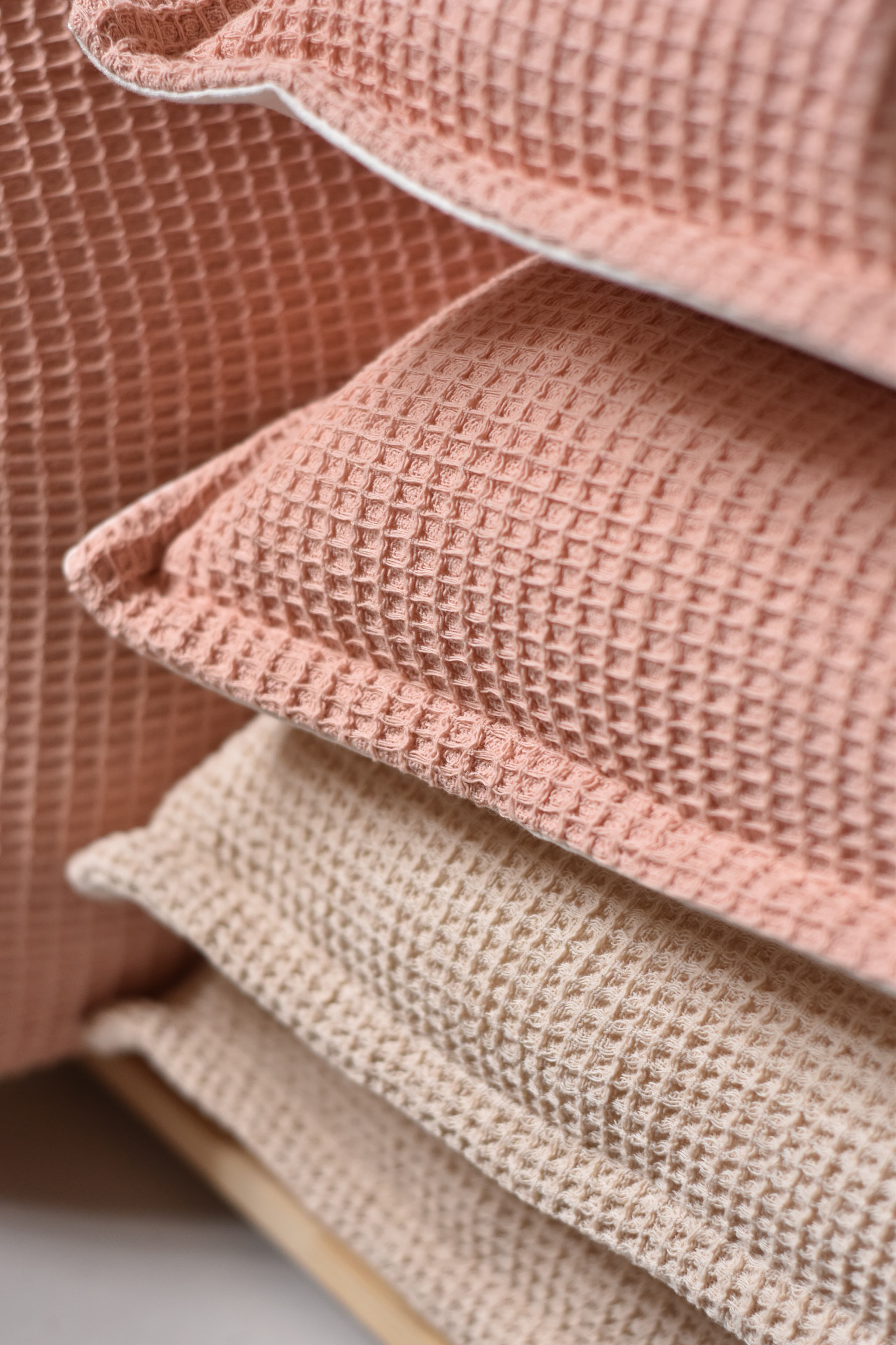 Almohadón tela waffle