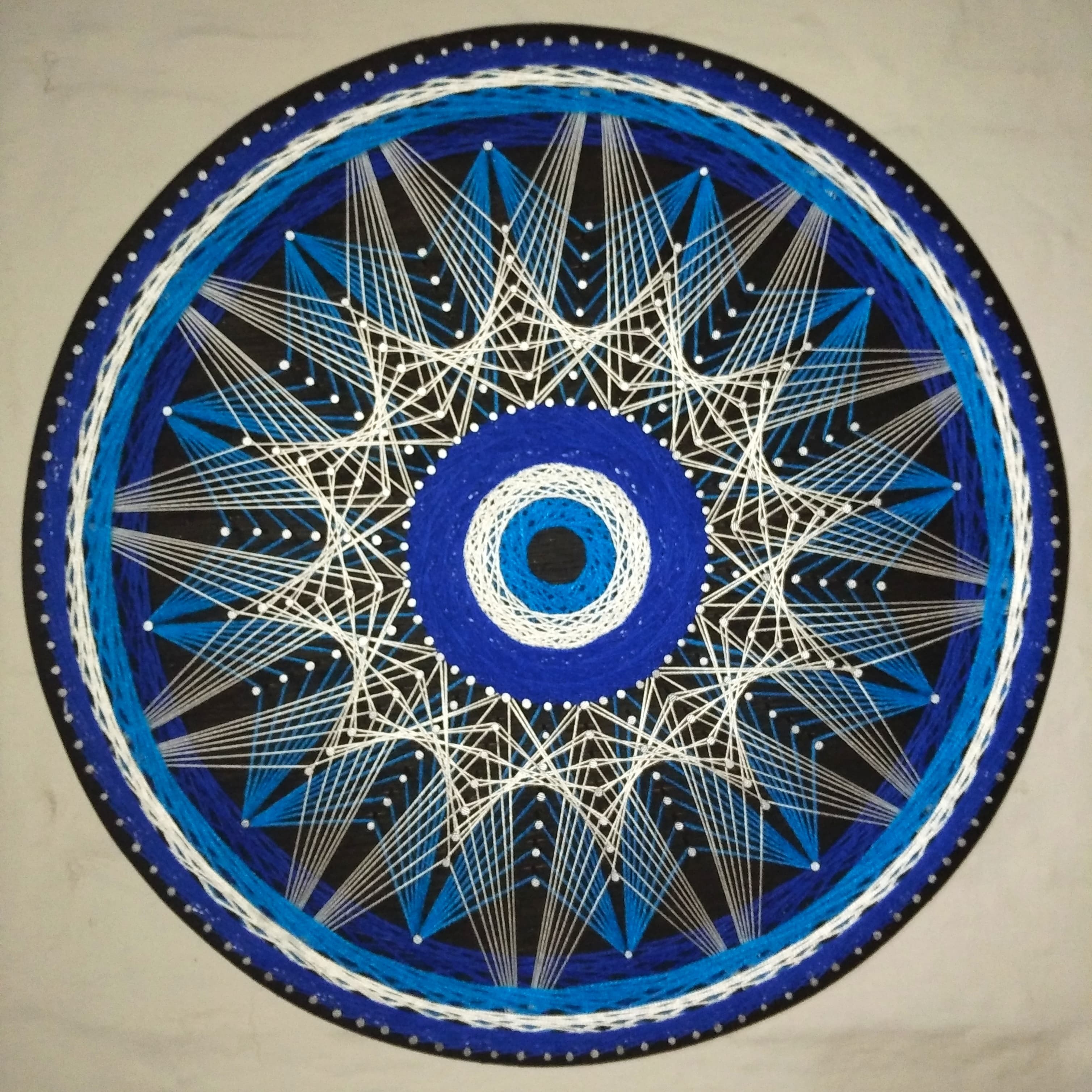 Mandala Ojo Turco en Hilorama.