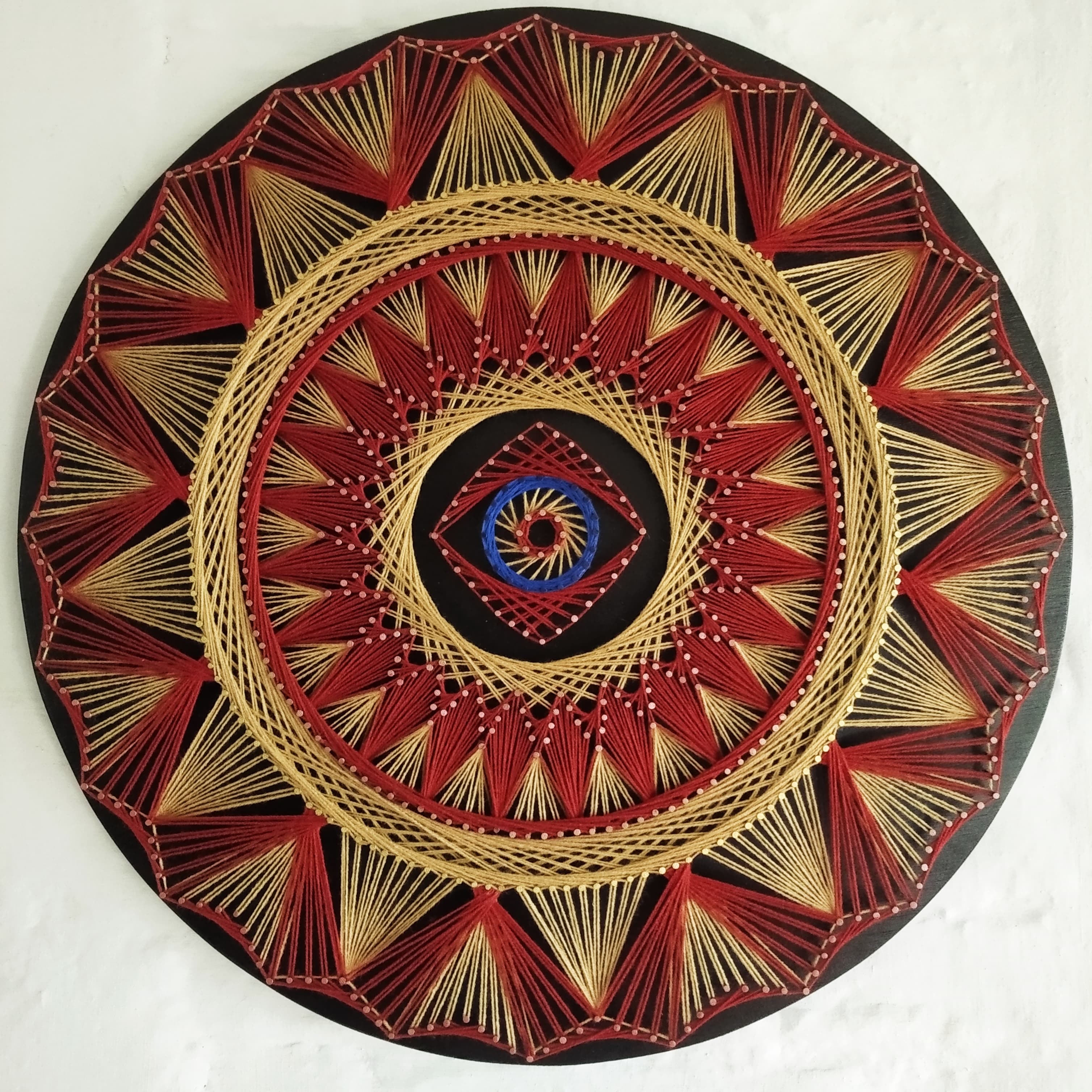 Mandala Ojo Chamán en Hilorama.