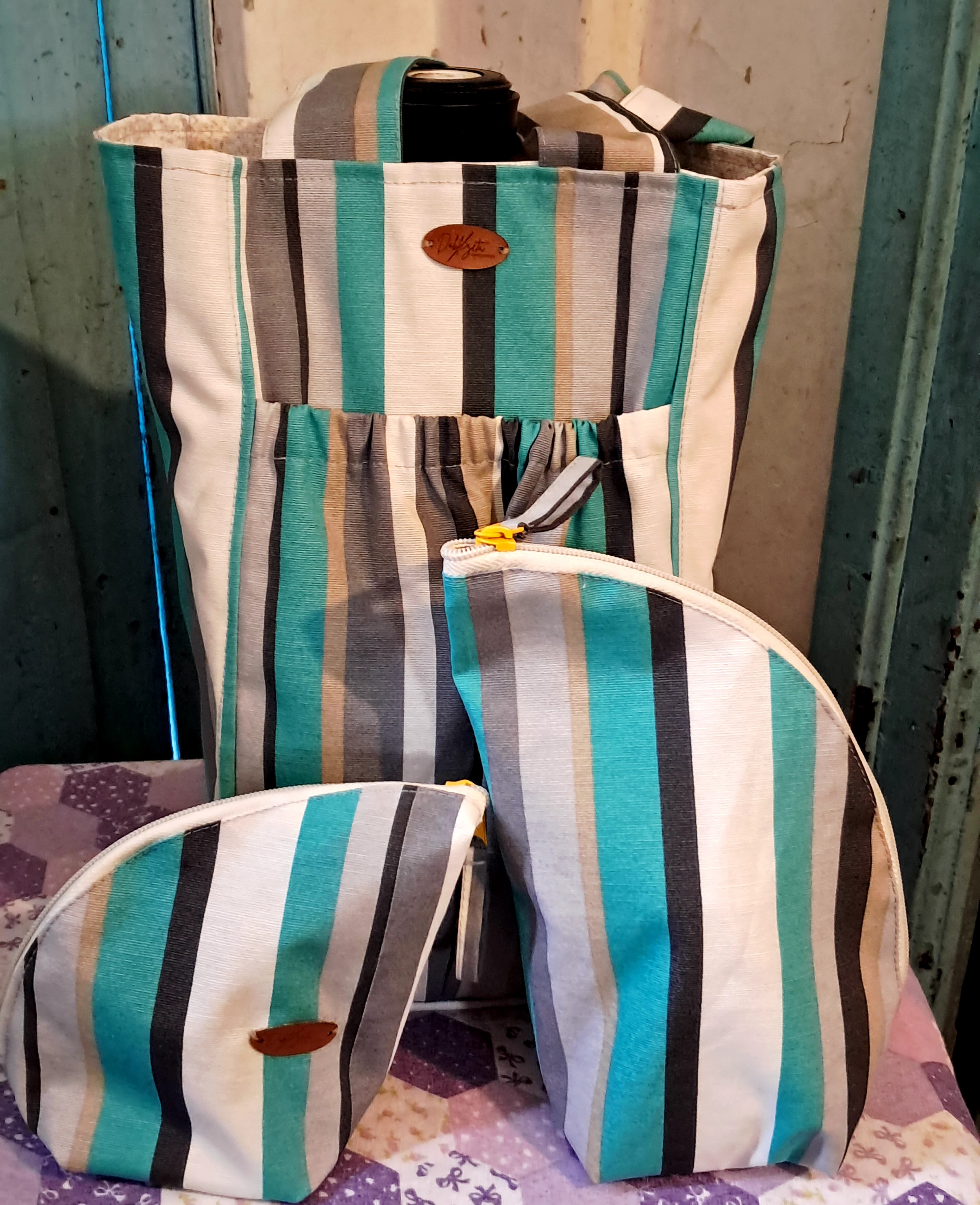 Set de matera portamate y yerbera