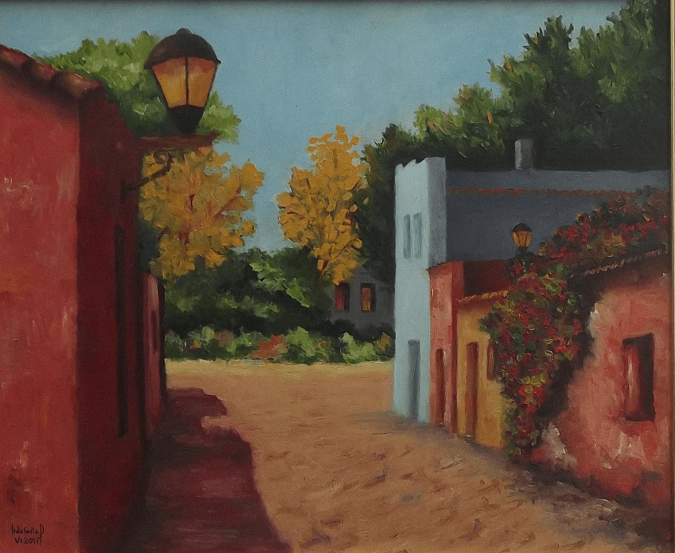 Colonia del Sacramento: calle de los suspiros