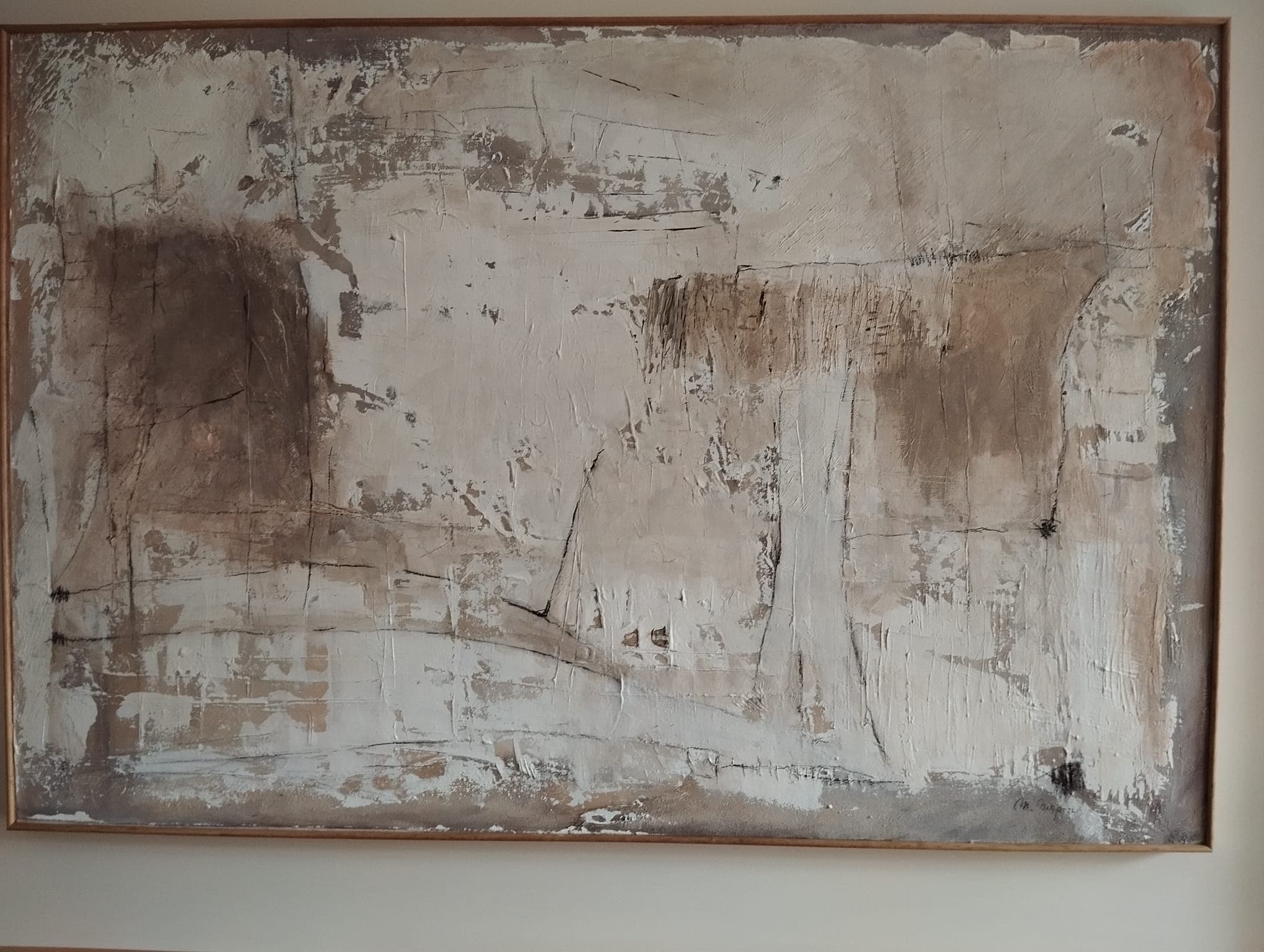 Abstracto con acrílico