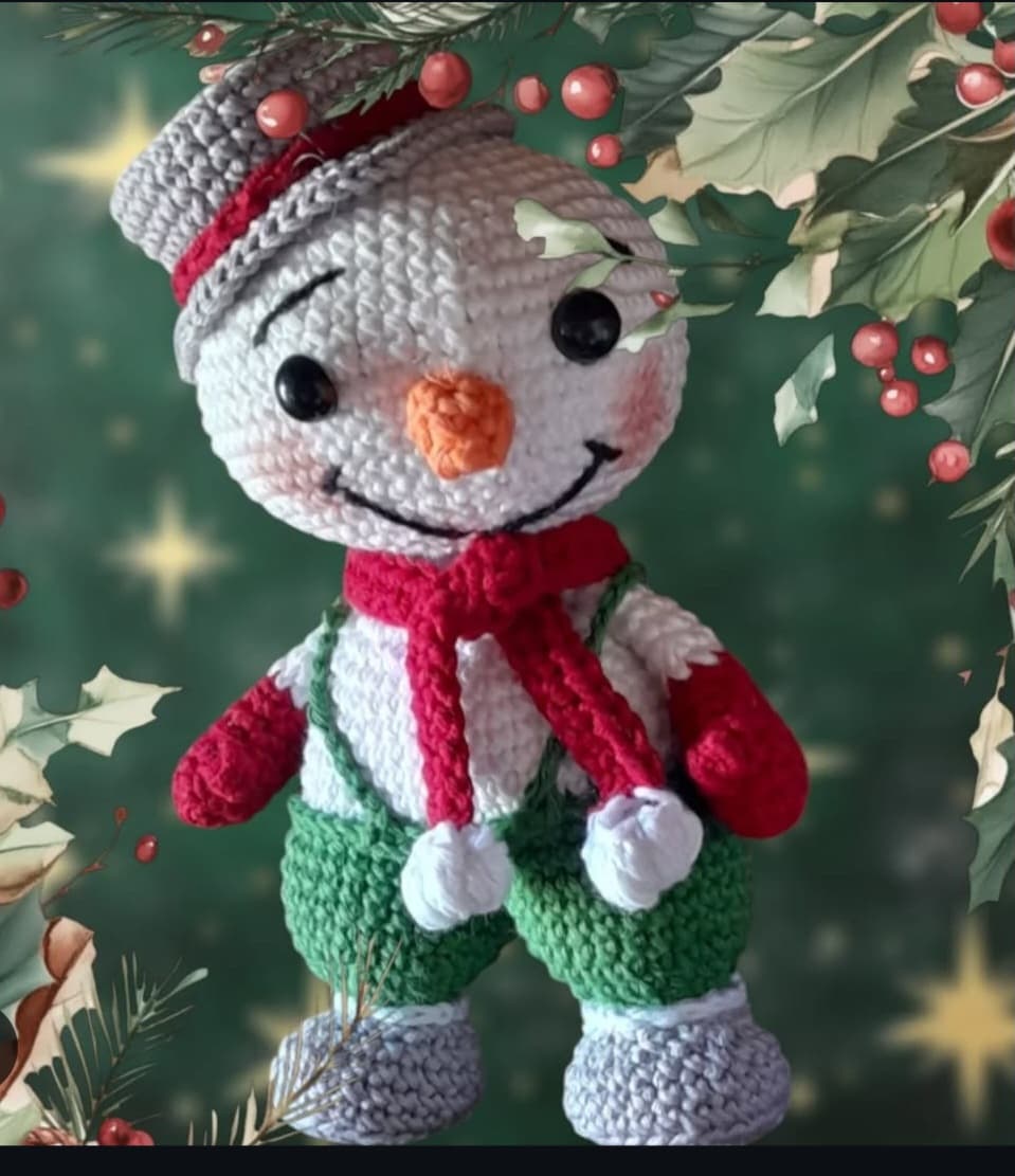 Muñeco de Nieve Encantador