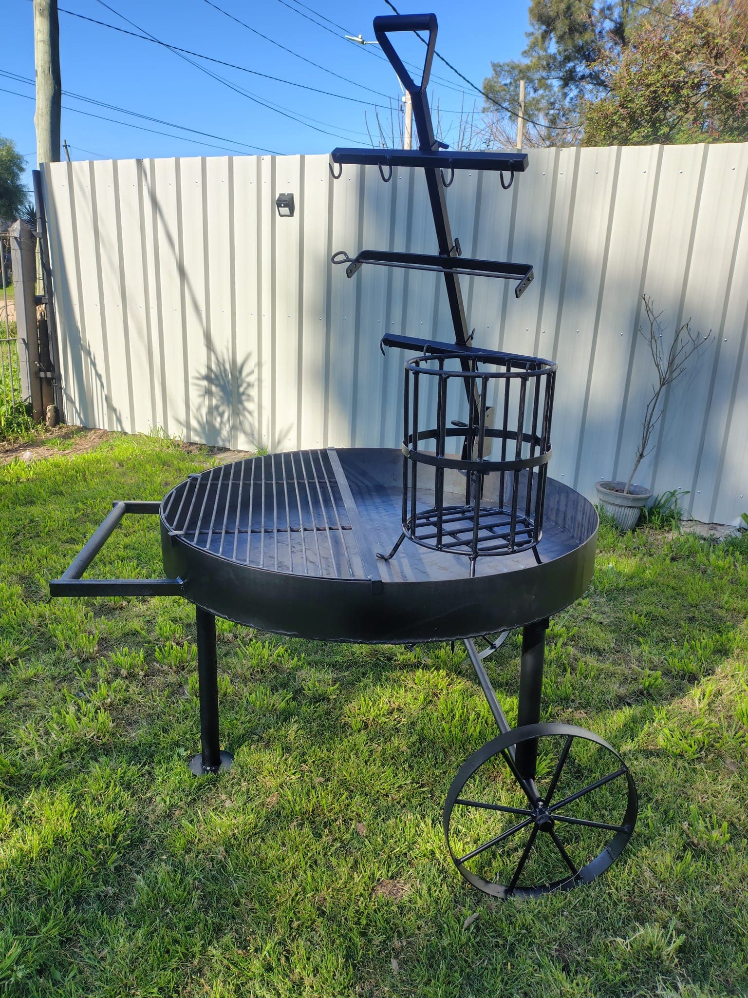 Fogón parrilla 3 en 1