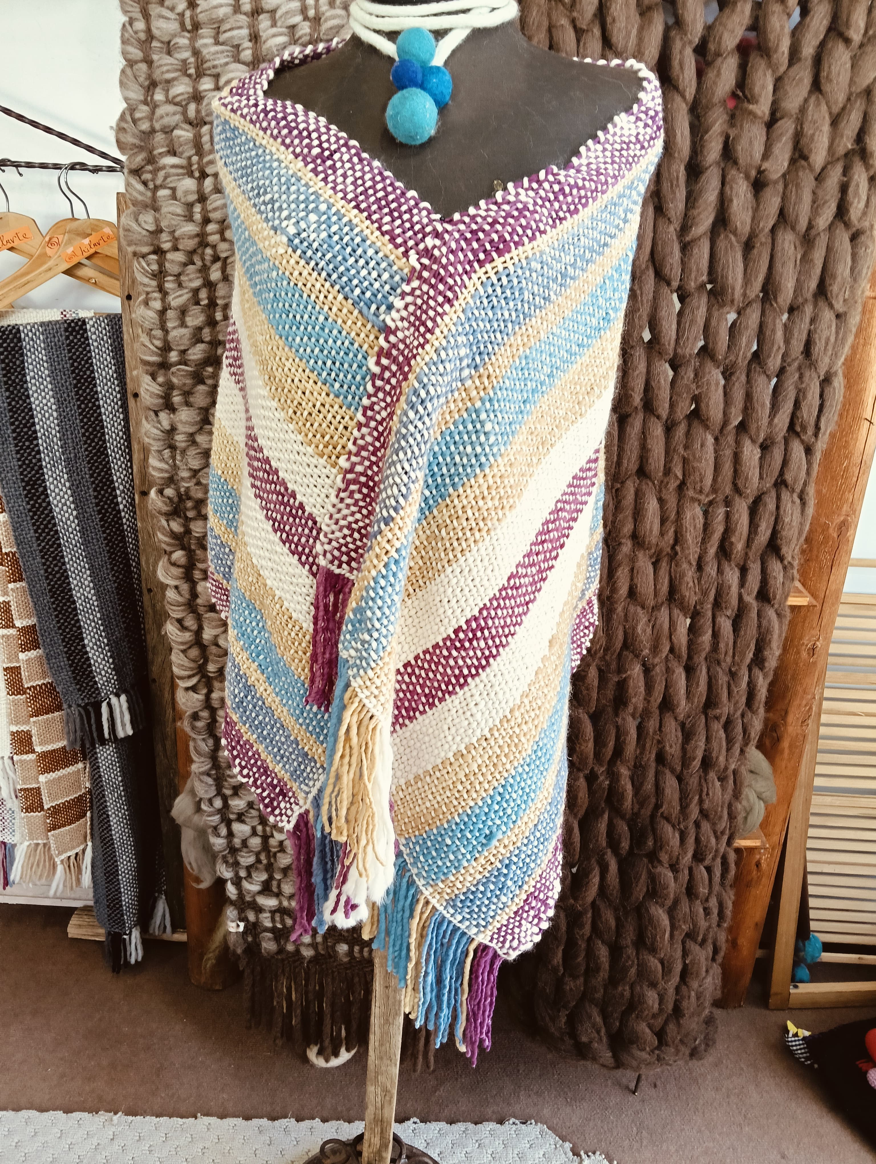 Pashmina en Pura Lana