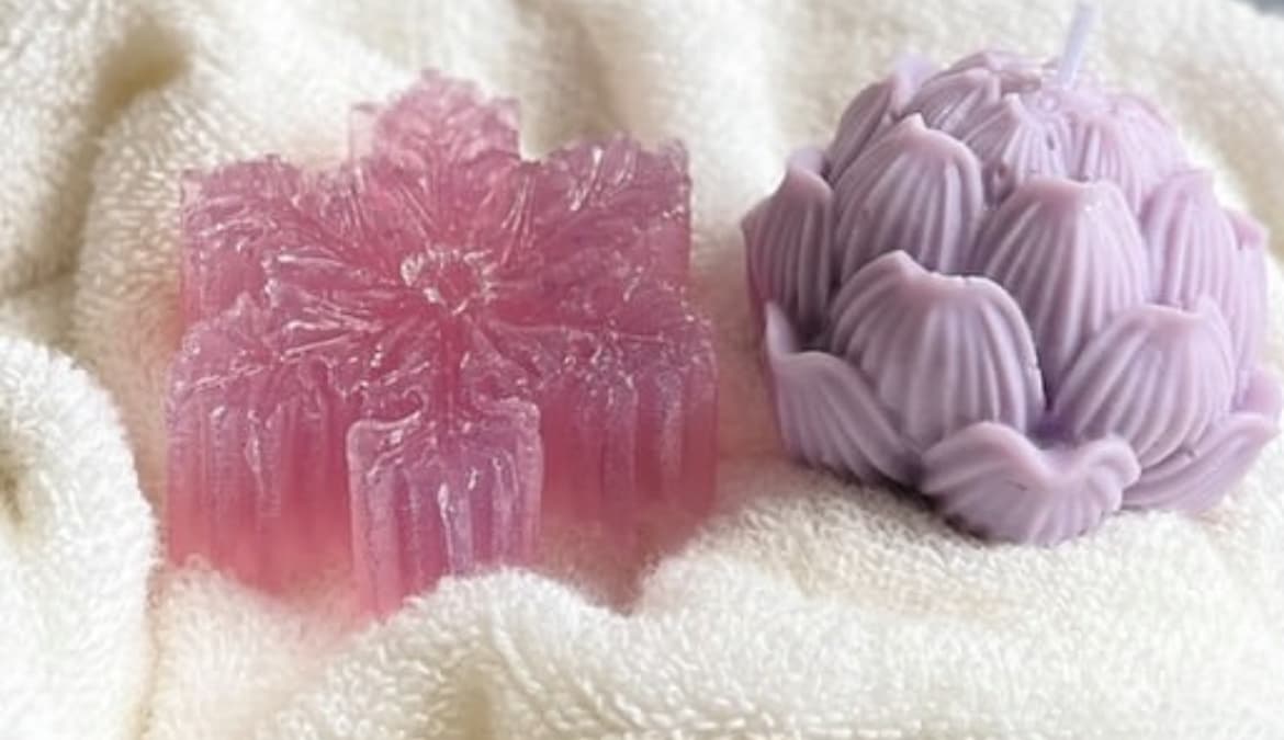 Jabón y vela de lavanda