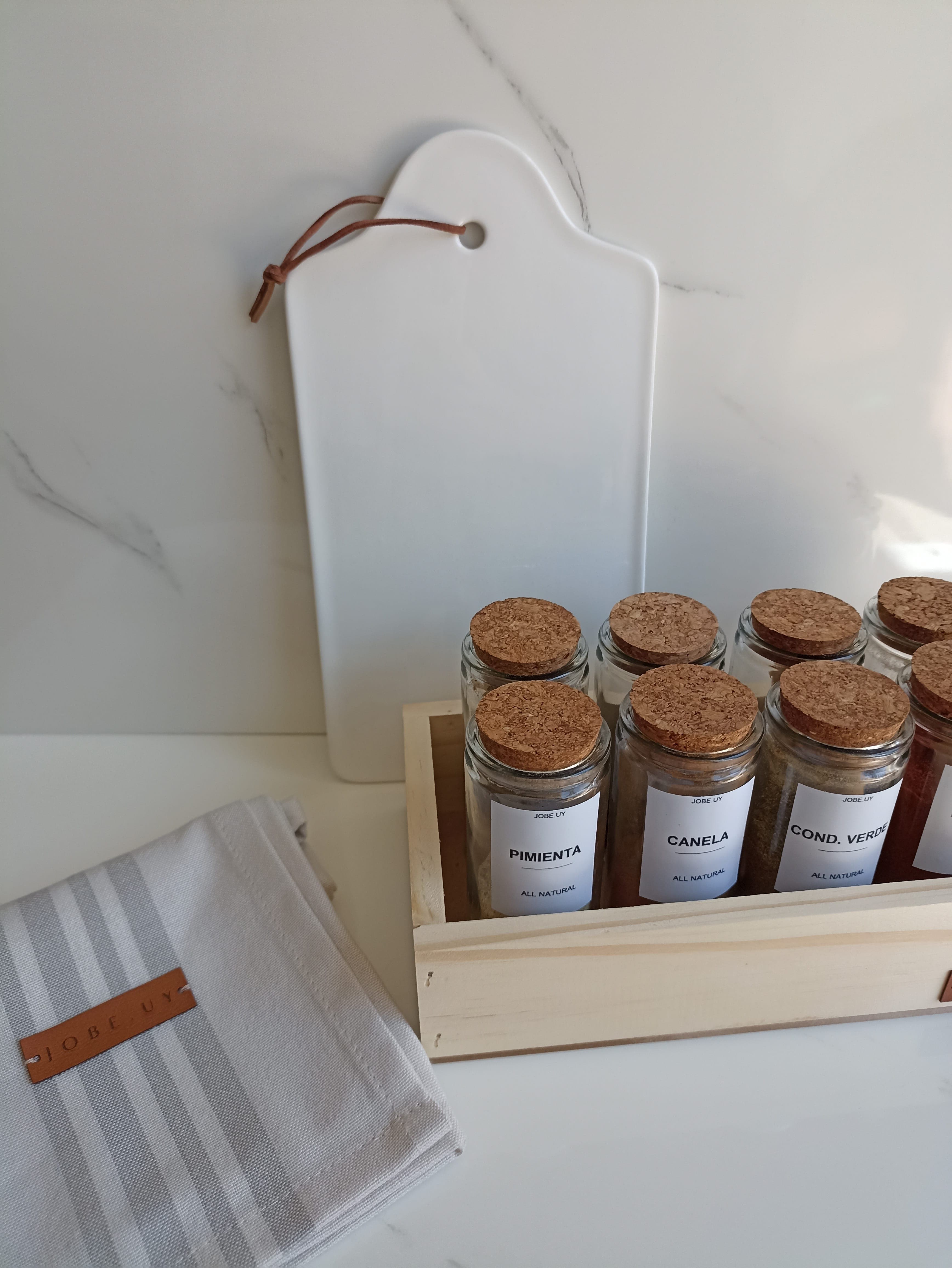 Kits 8 especieros con cajón