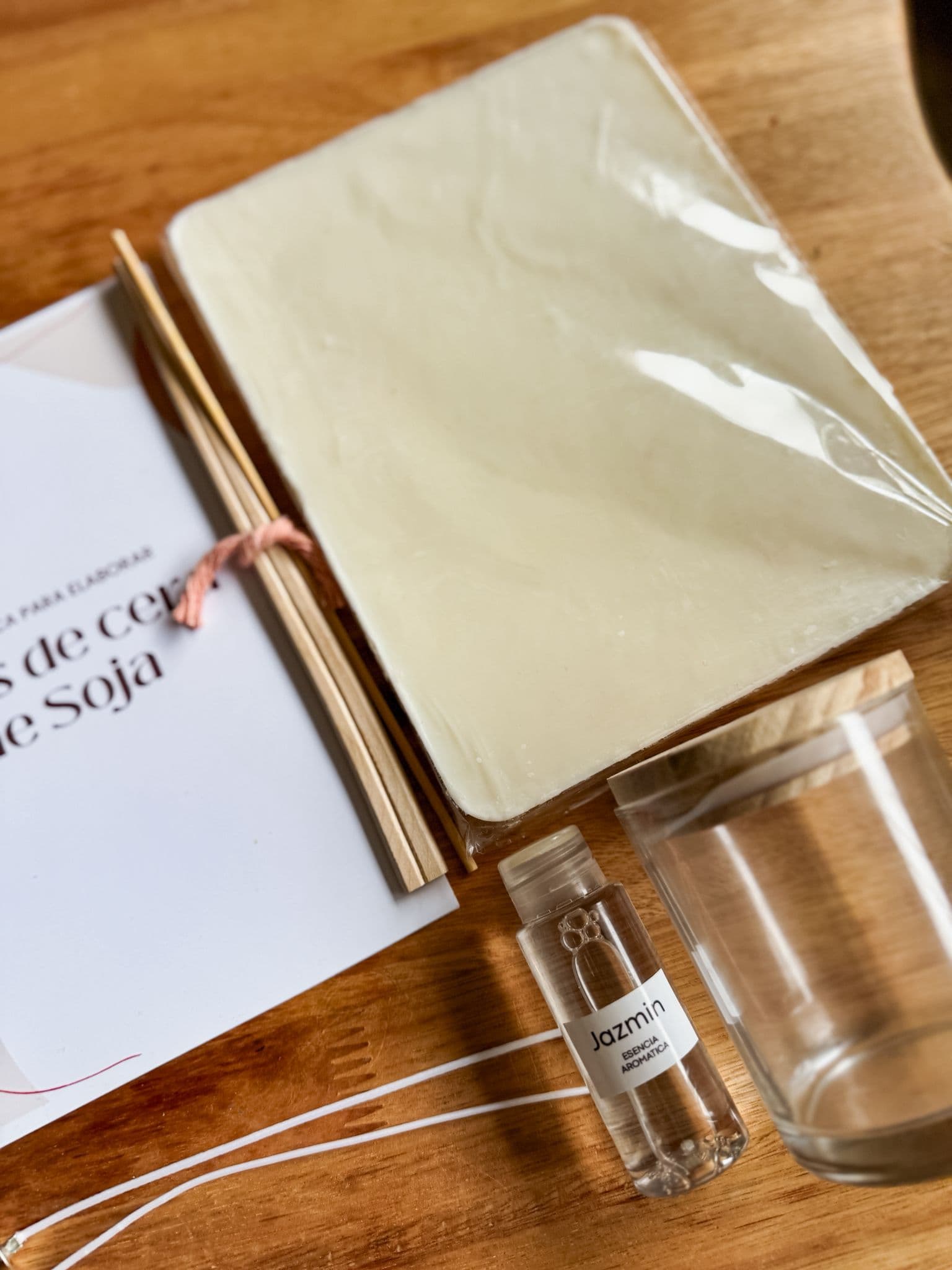 Kit Hace tu propia vela aromatica