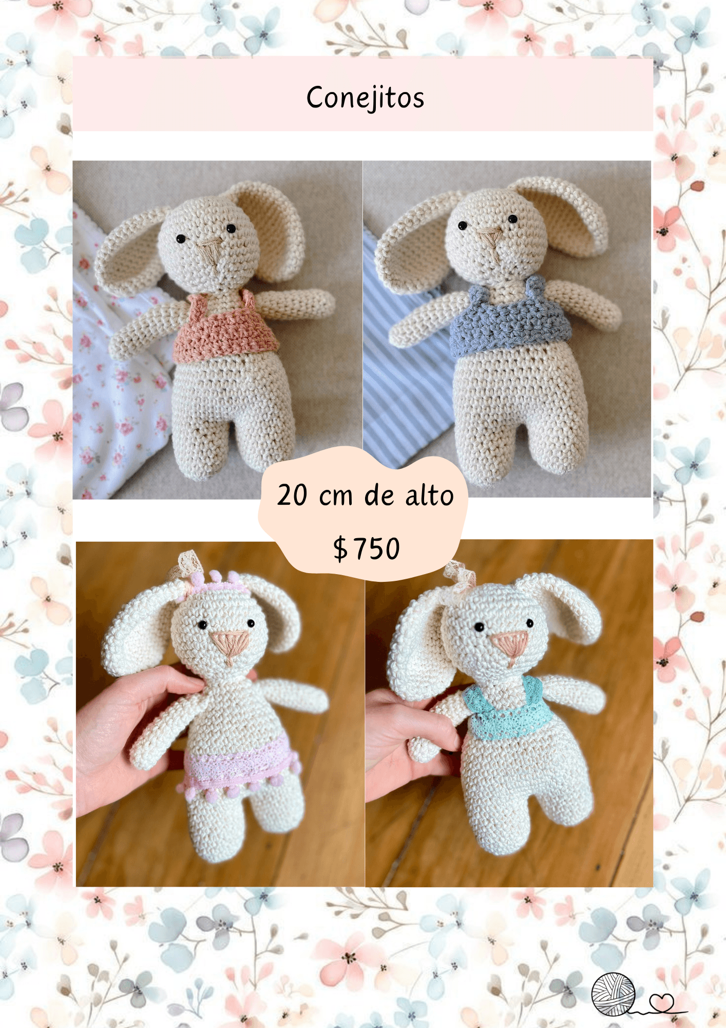 Conejo crochet