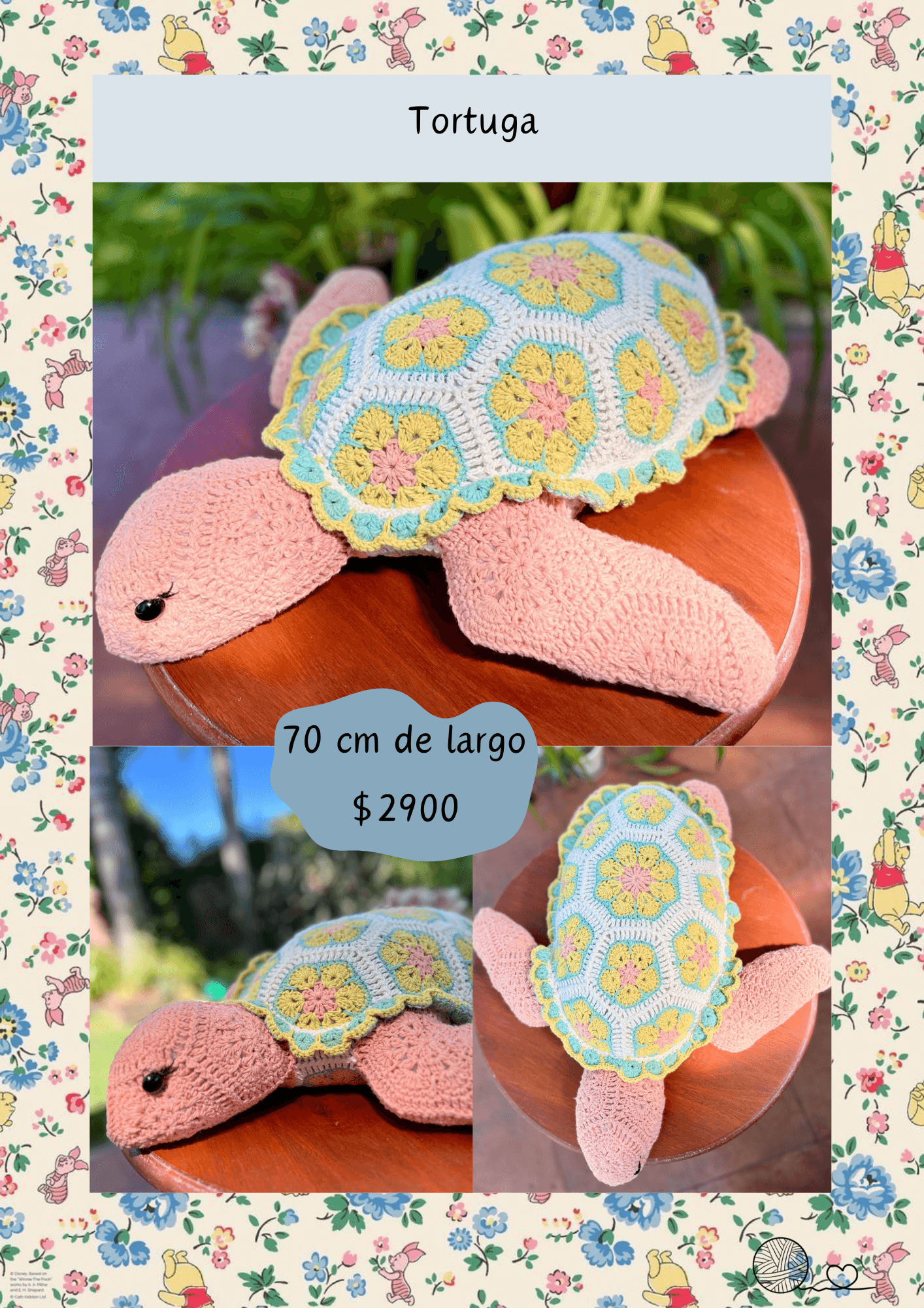 Tortuga, koala crochet