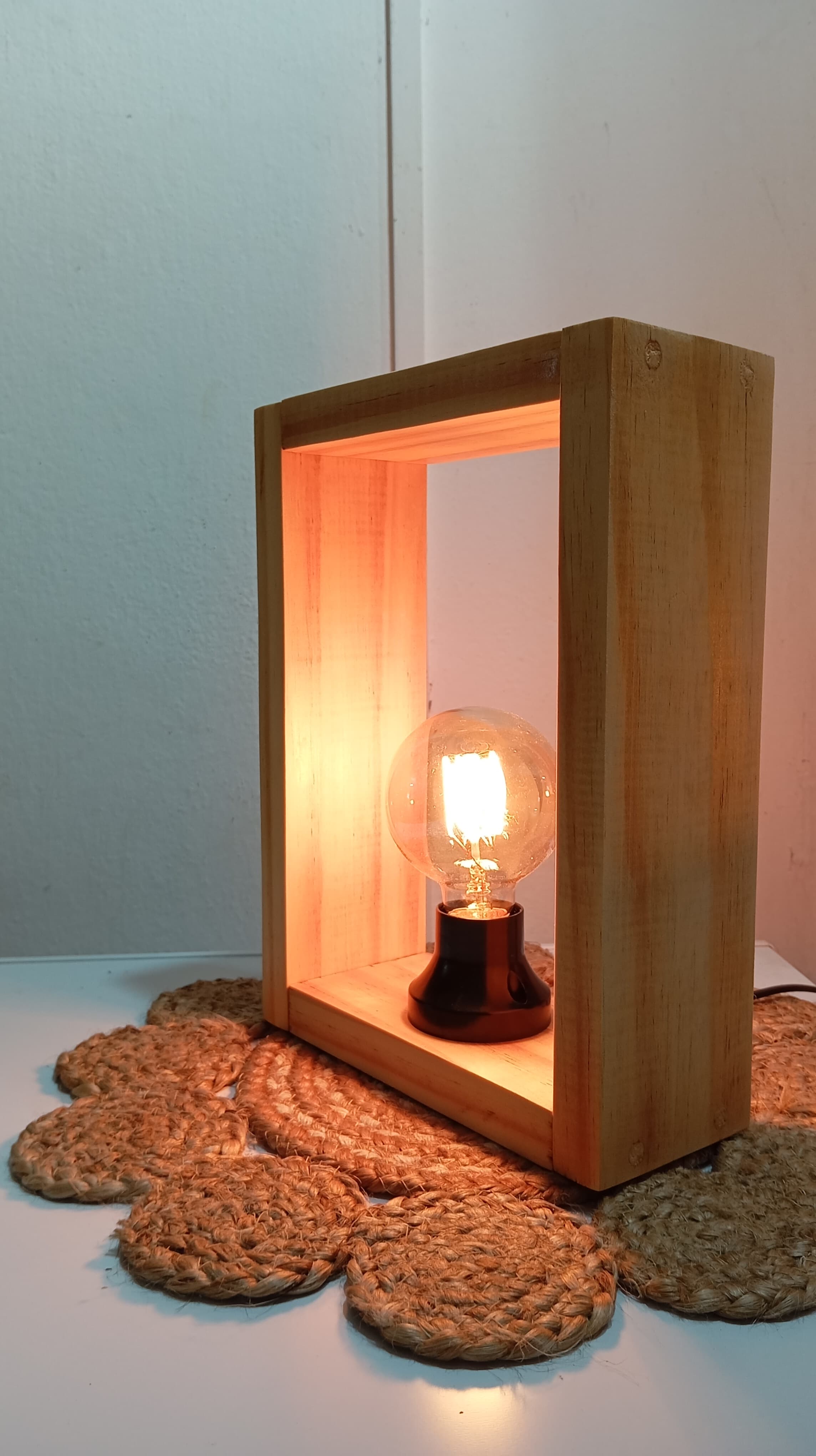 Lámpara vintage 30x40cm