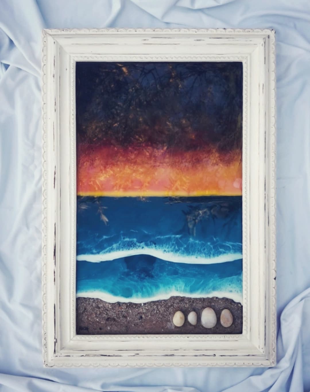 Cuadro "Atardecer en calma"