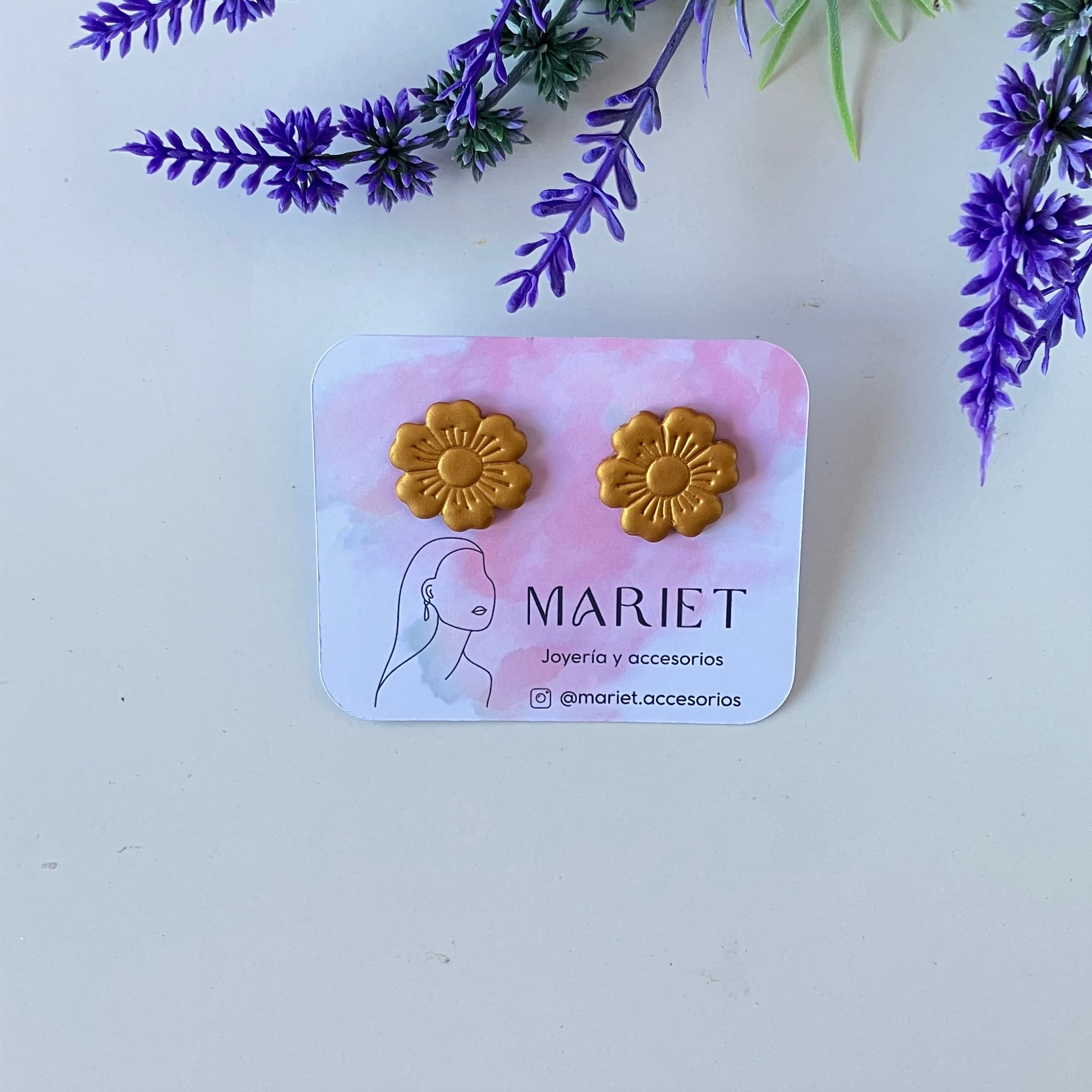 Caravana “margarita dorada” (2,5cm)