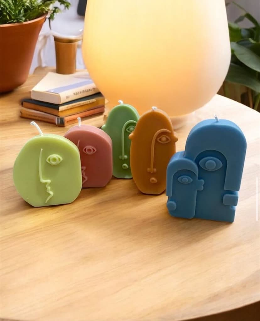 Velas de caras