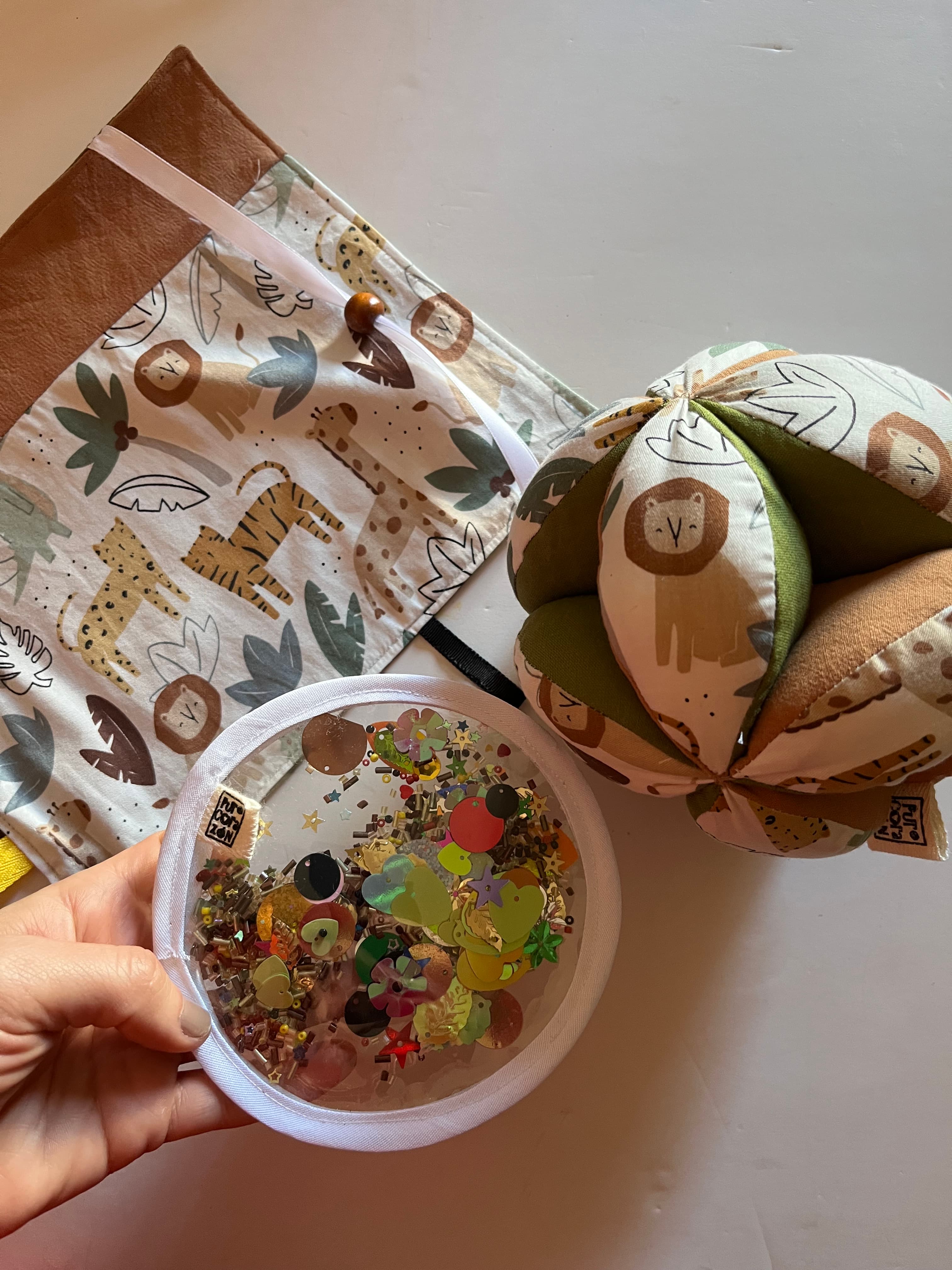 Set sensorial para bebés