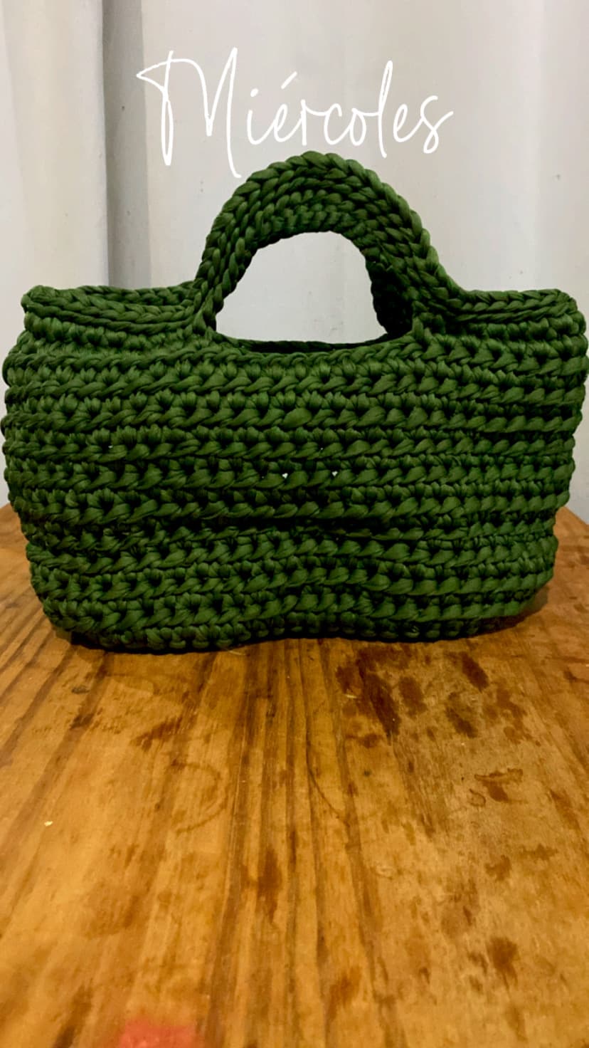 Matera a trapillo con base en mdf