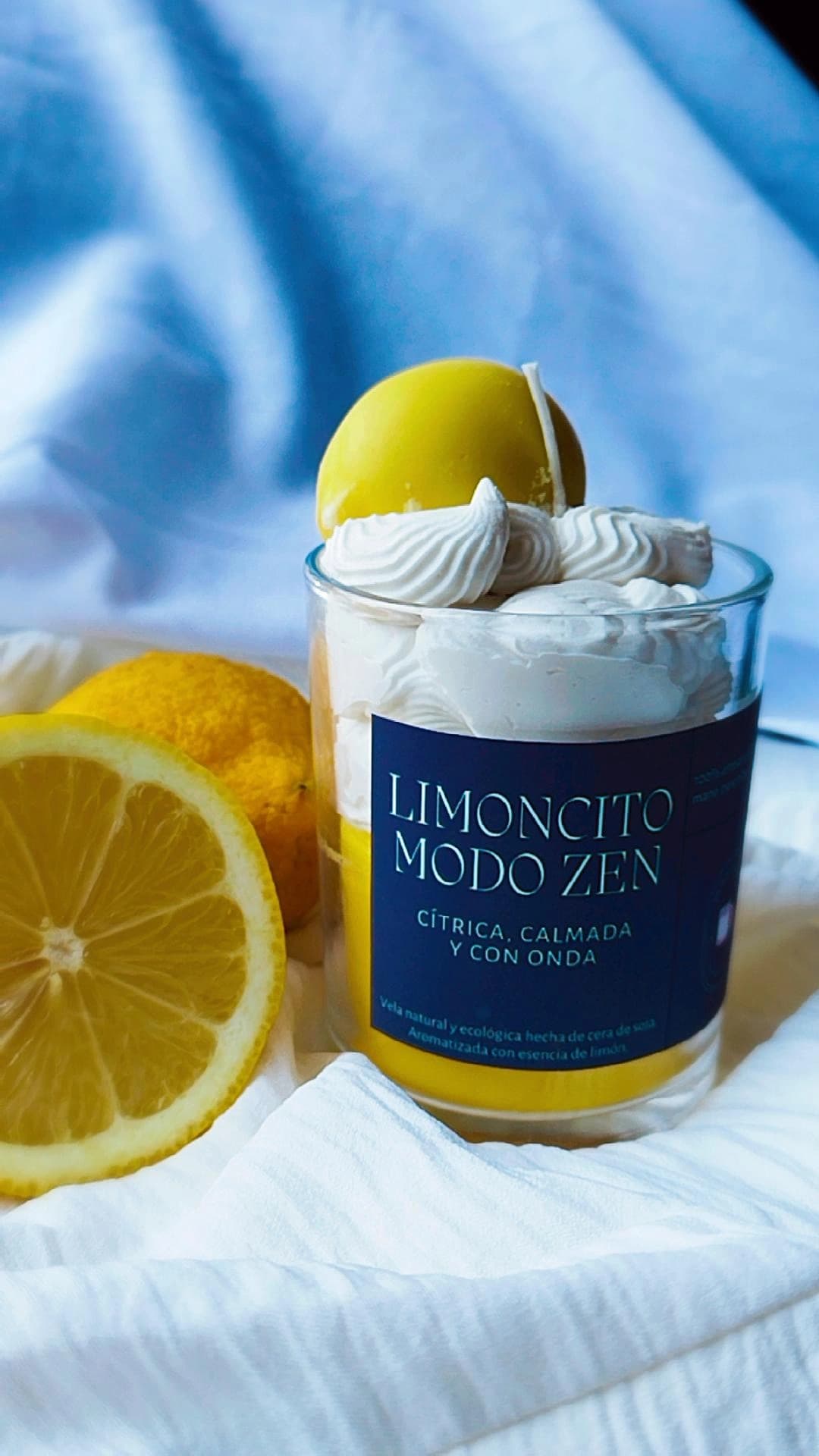 Vela LIMONCITO MODO ZEN