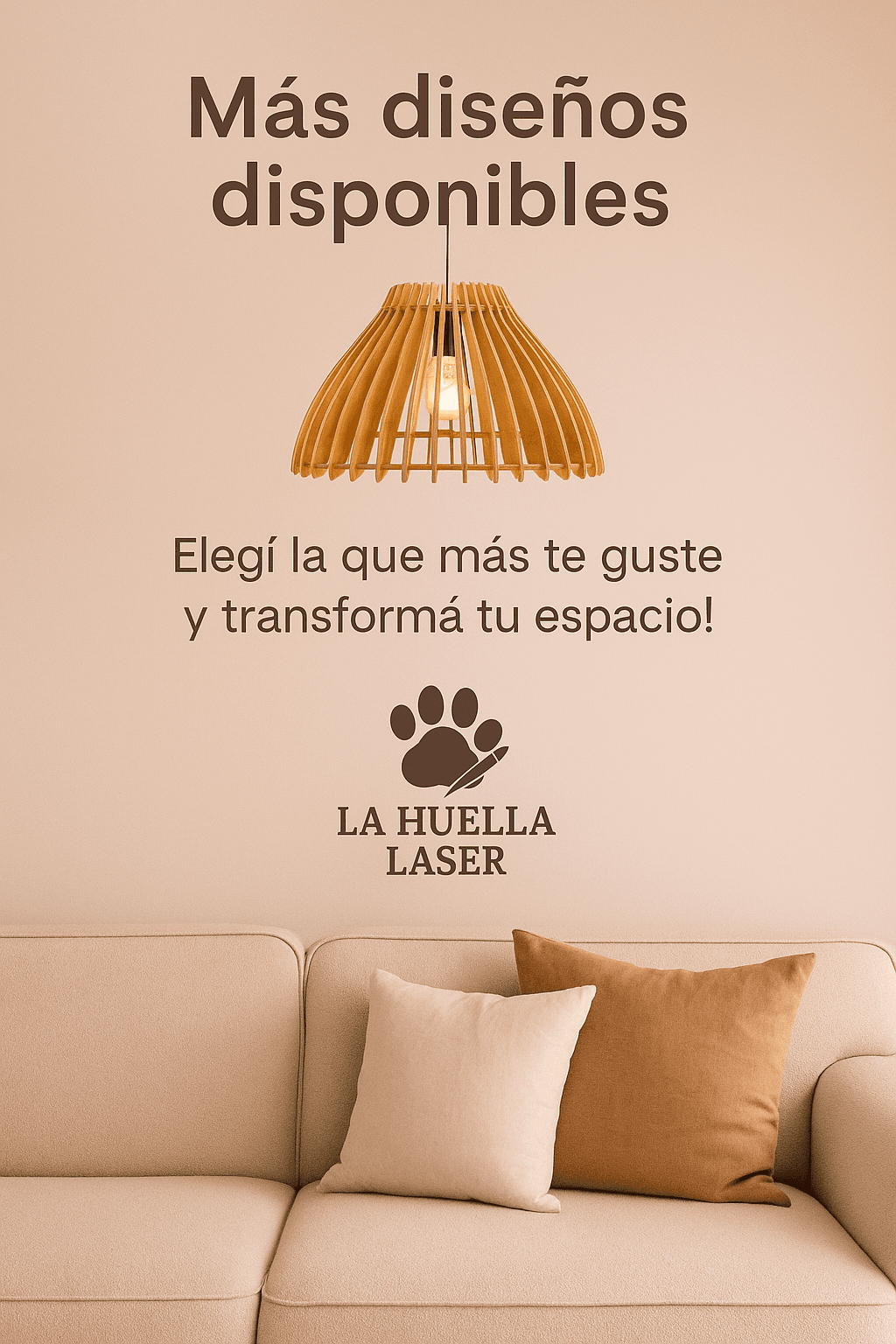La huella Laser