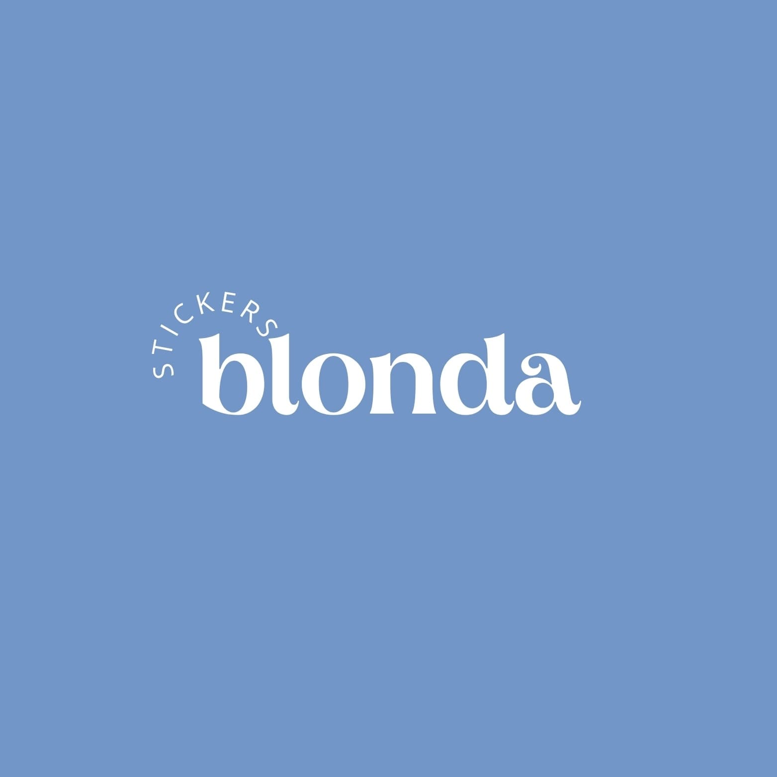 Blonda stickers logo